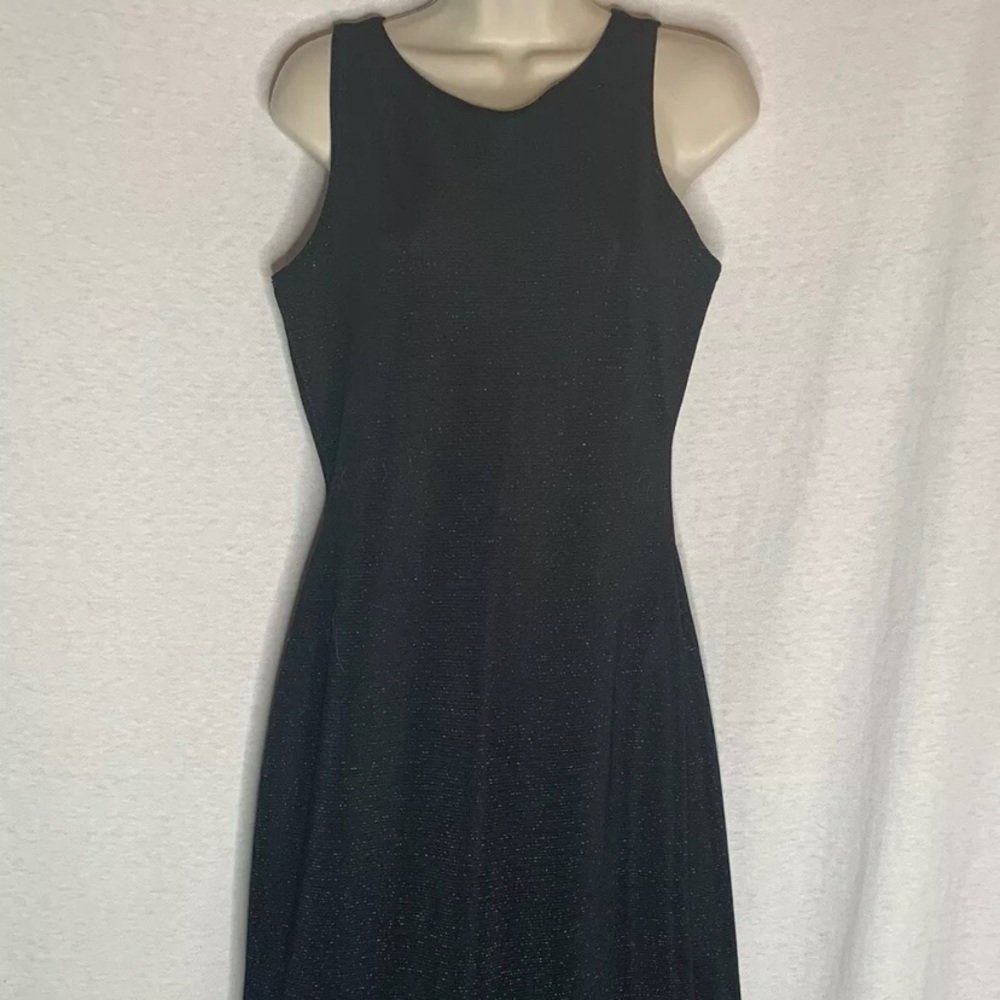 4/$35 Scarlett Navy Blue Shimmery Full Length